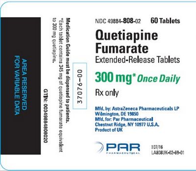 Some Common Side Effects of Quetiapine