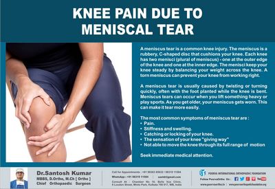 What You Should Know About Meniscus Pain